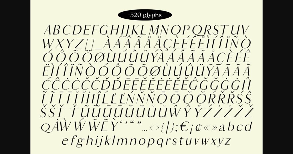 Kiaera Font Poster 11