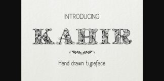 Kahir Font Poster 1