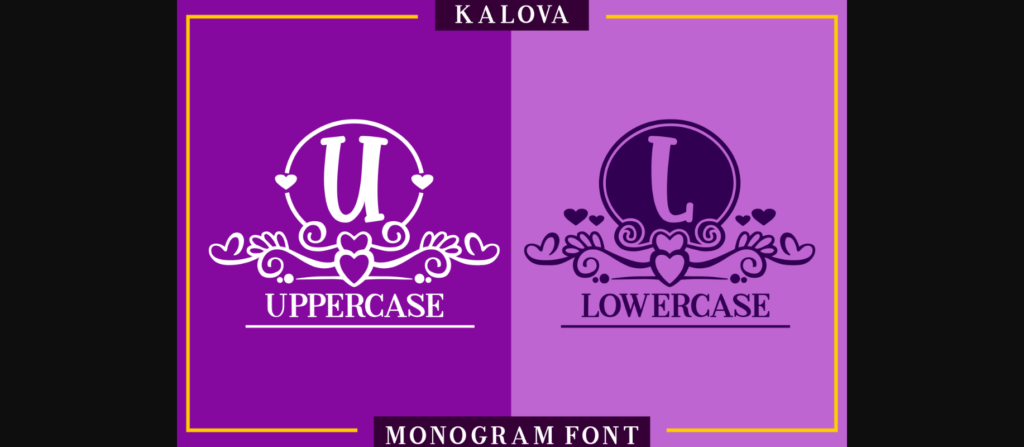 Kalova Font Poster 5