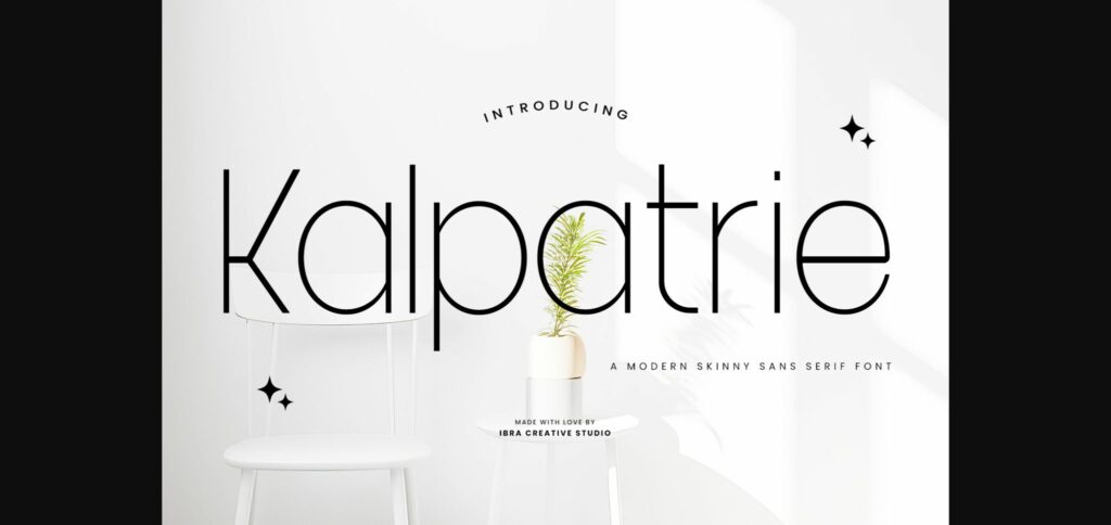 Kalpatrie Font Poster 3