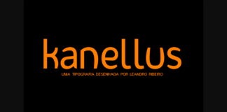 Kanellus Font Poster 1