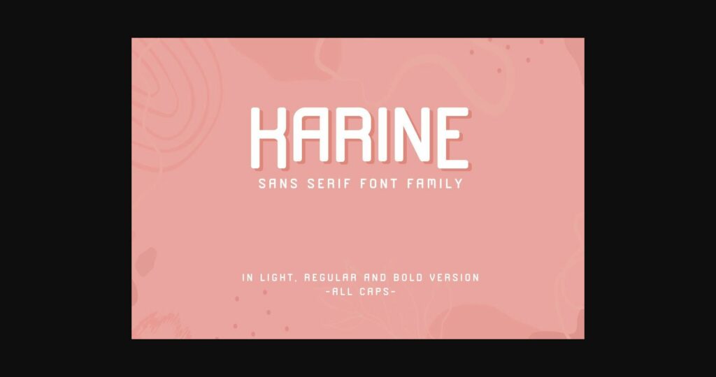 Karine Font Poster 3