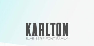 Karlton Family Font