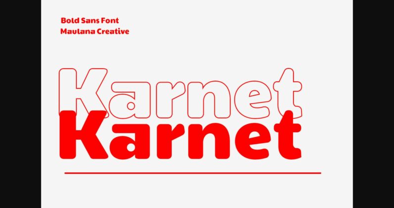 Karnet Font Poster 3