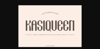 Kasiqueen Font Poster 1