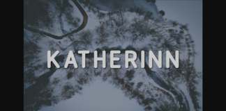 Katherinn Font Poster 1