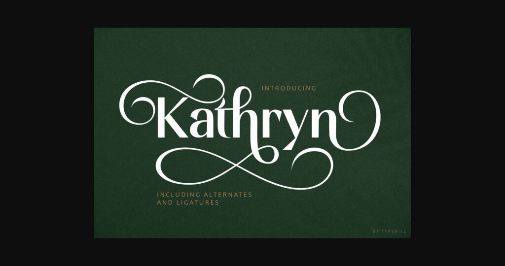 Kathryn Font Poster 3