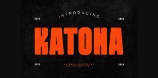 Katona Font Poster 1