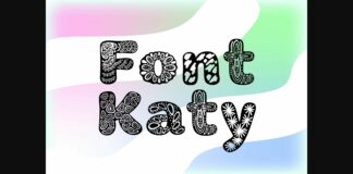 Katy Font Poster 1