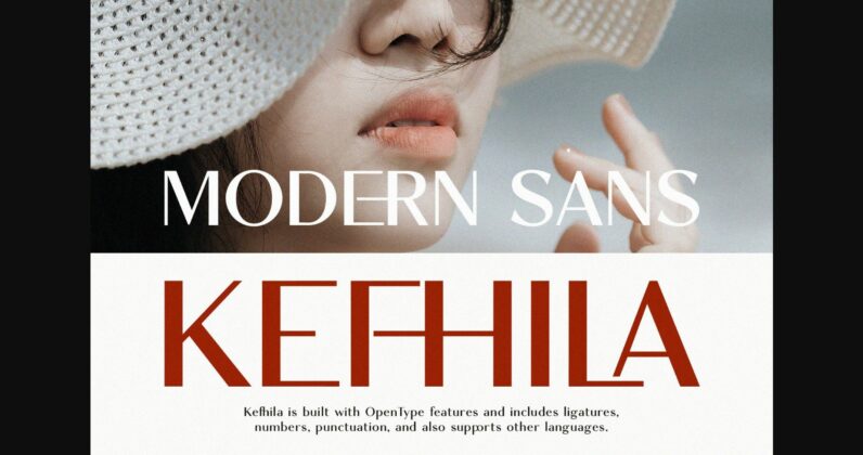 Kefhila Font Poster 3