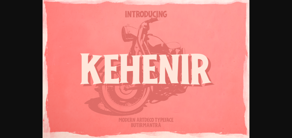 Kehenir Font Poster 3