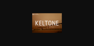 Keltone Font Poster 1