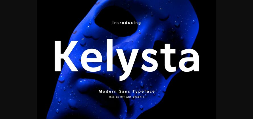 Kelysta Font Poster 3