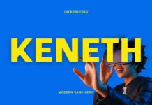 Keneth Font Poster 1