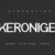 Keronige Font