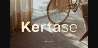 Kertase Font Poster 1