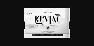 Kevlac Font Poster 1