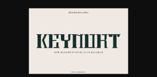 Keynort Font Poster 1