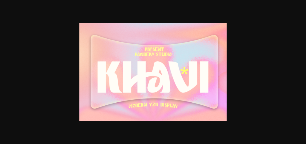 Khavi Font Poster 1