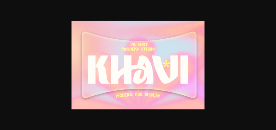 Khavi Font Poster 1