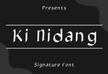 Ki Nidang Fonts