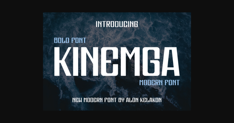 Kinemga Font Poster 1