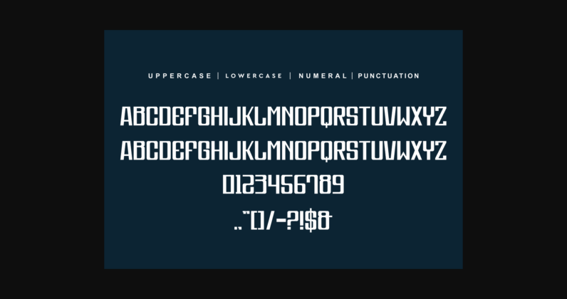 Kinemga Font Poster 7