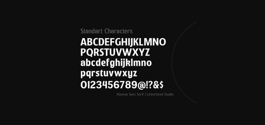 Kinesta Sans Font Poster 11