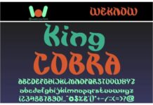 King Cobra Fonts