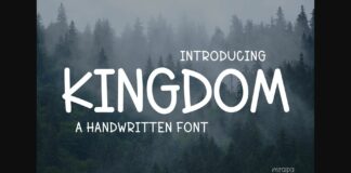 Kingdom Font Poster 1