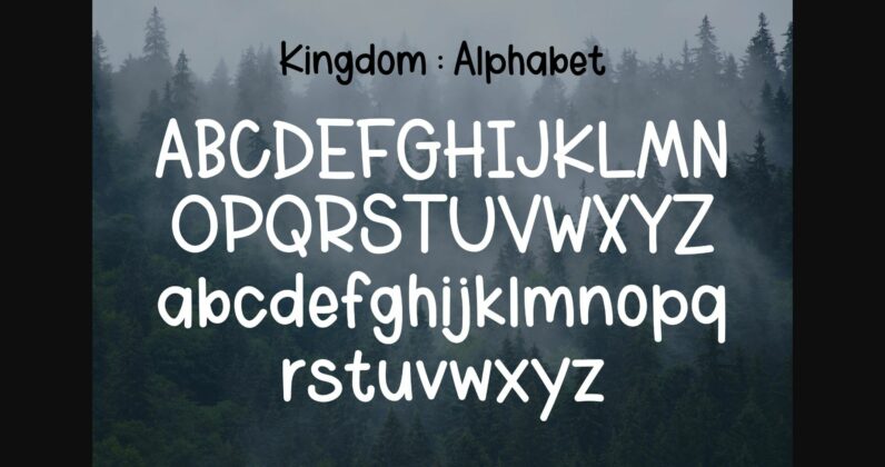 Kingdom Font Poster 5