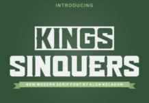 Kings Squers Fonts