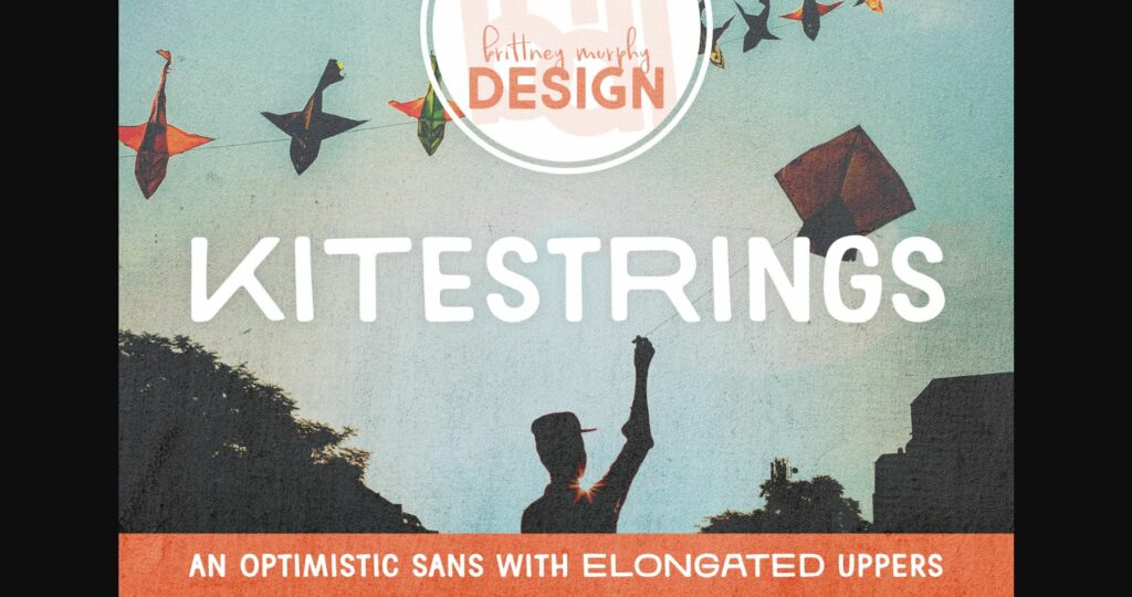 Kitestrings Font Poster 3