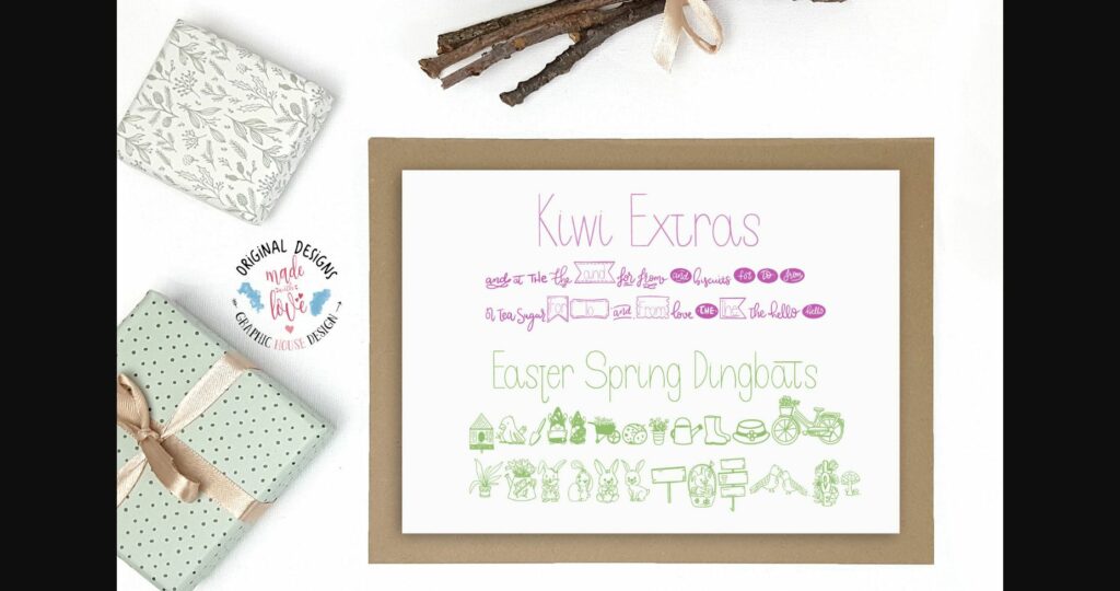 Kiwi Font Poster 5