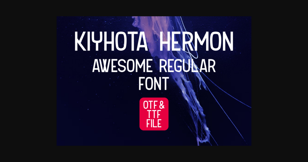 Kiyhota Hermon Font Poster 6