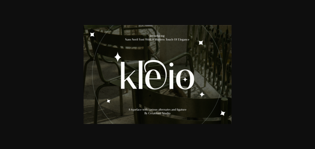 Kleio Font Poster 3