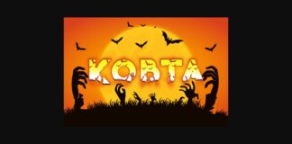 Kobta Font Poster 1