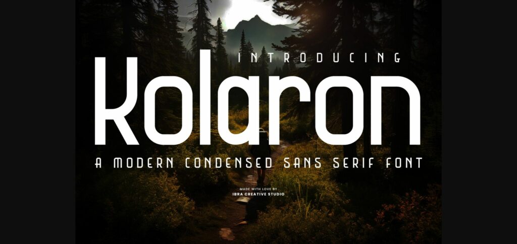 Kolaron Font Poster 1