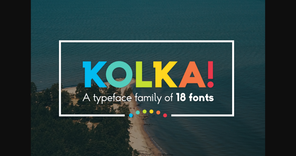 Kolka Font Poster 1