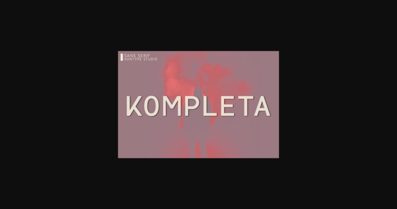 Kompleta Font Poster 1