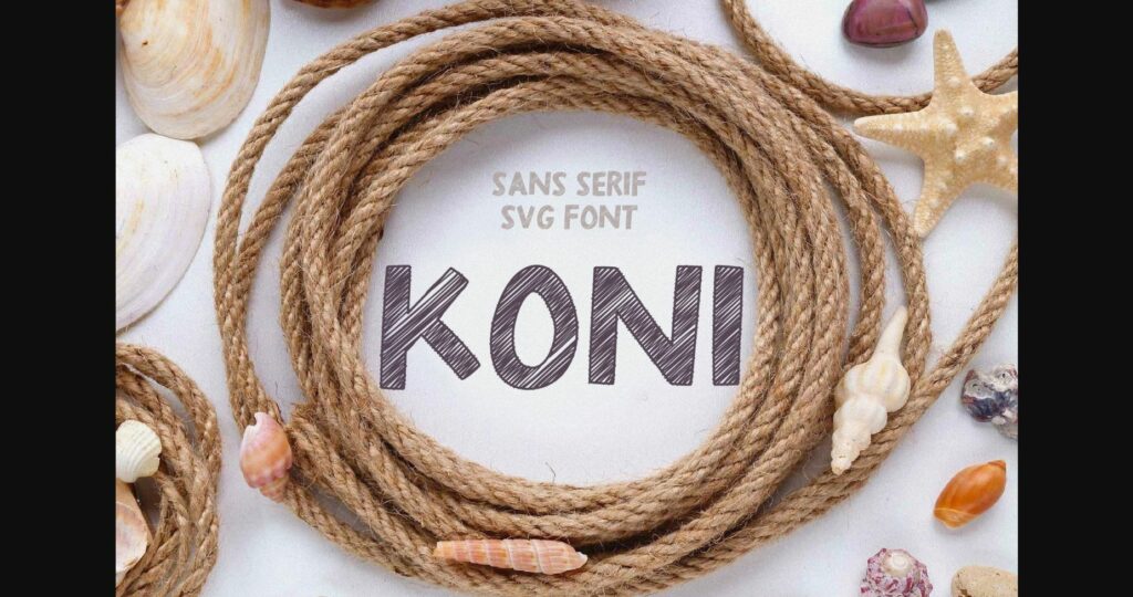 Koni Font Poster 3