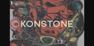 Konstone Font Poster 1