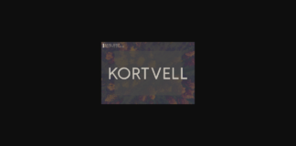 Kortvell Font Poster 1