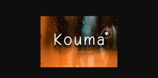 Kouma Font Poster 1