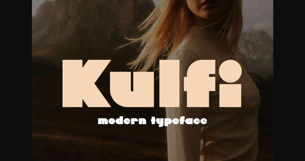 Kulfi Font Poster 3