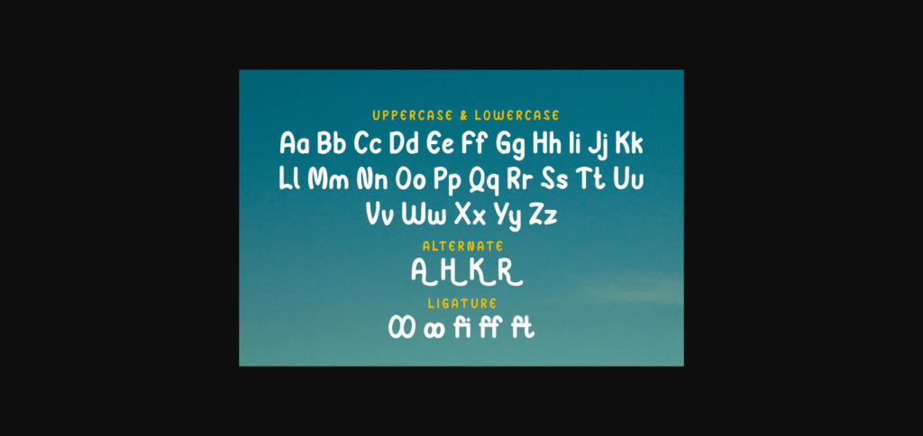 Kyral Font Poster 10