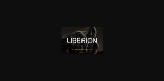 Liberion Font Poster 1