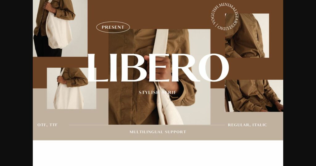 Libero Font Poster 3