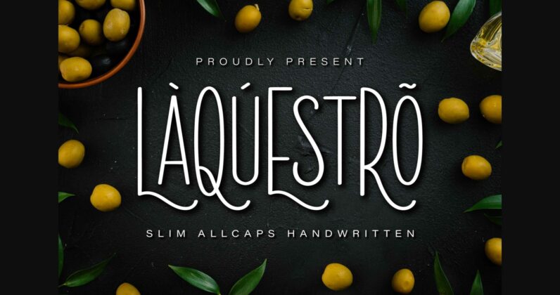 La Questro Font Poster 3