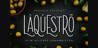 La Questro Font Poster 1